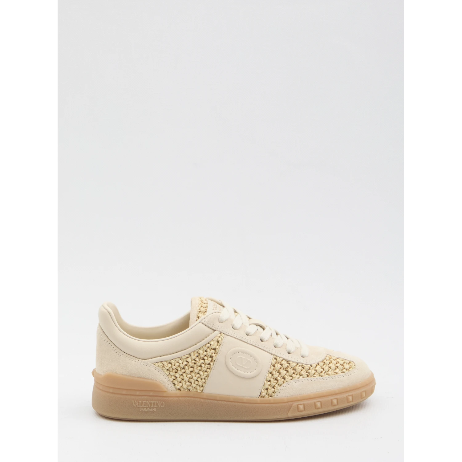 Upvillage sneakers in woven raffia