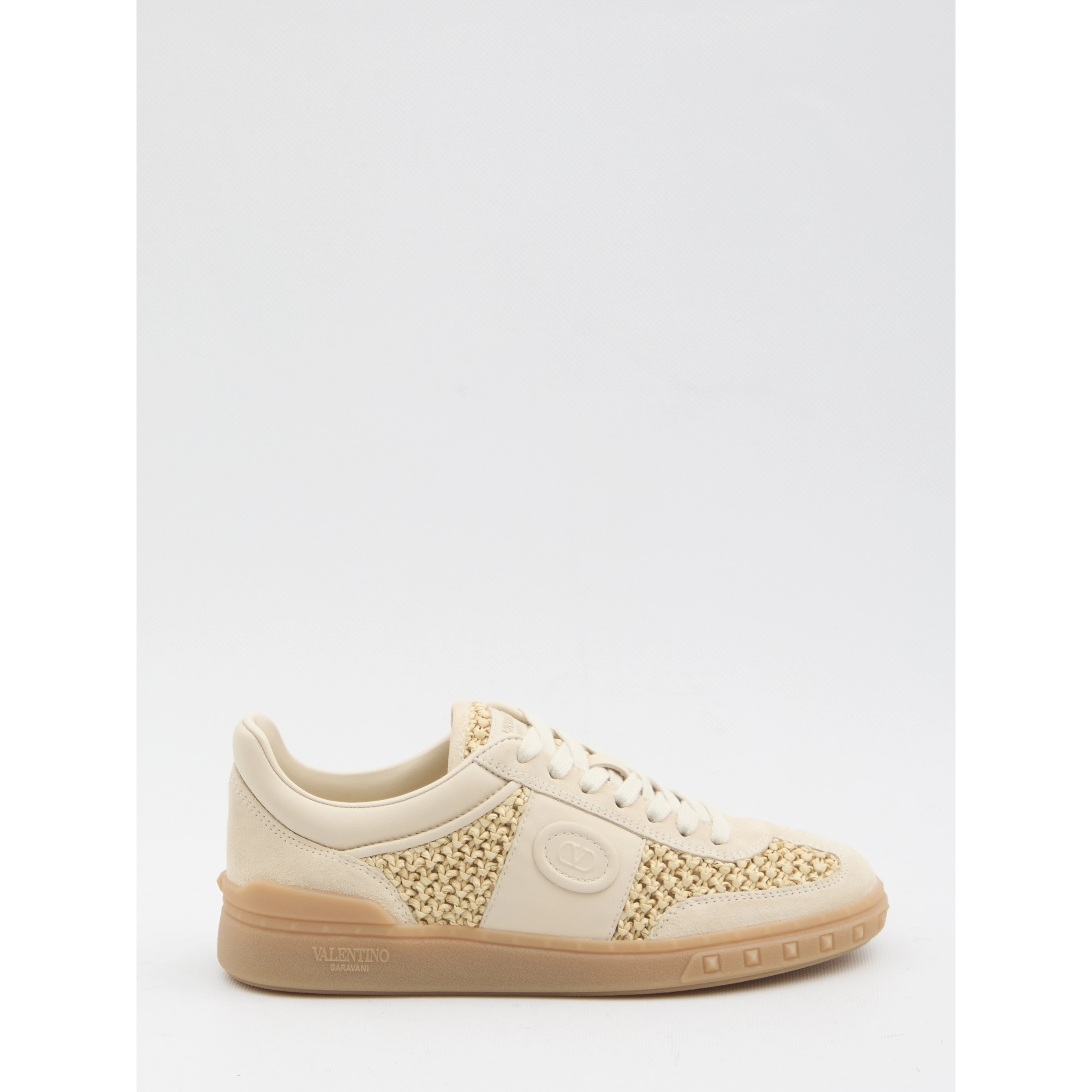 Upvillage sneakers in woven raffia