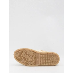 Upvillage sneakers in woven raffia
