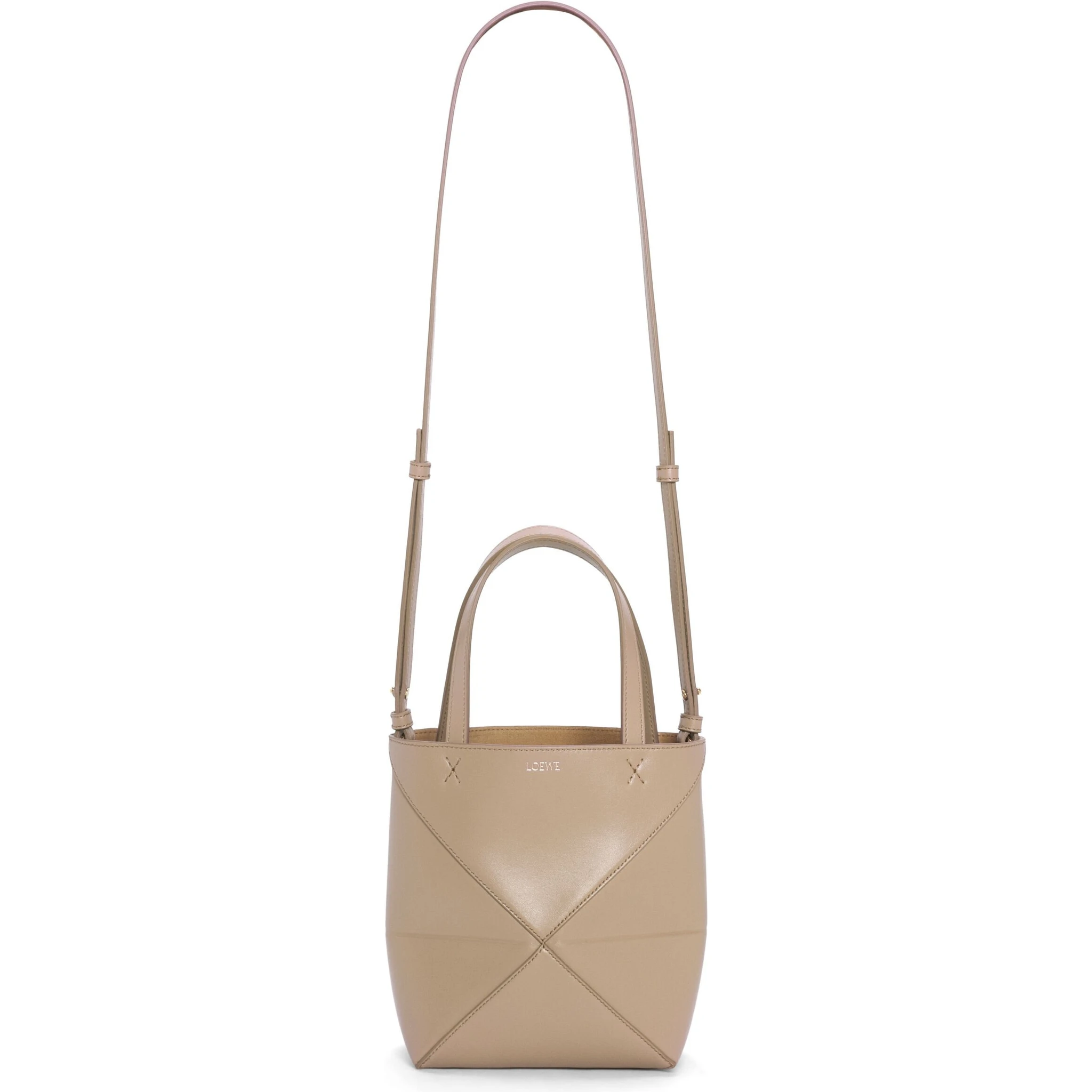 "Puzzle Fold Tote" crossbody bag