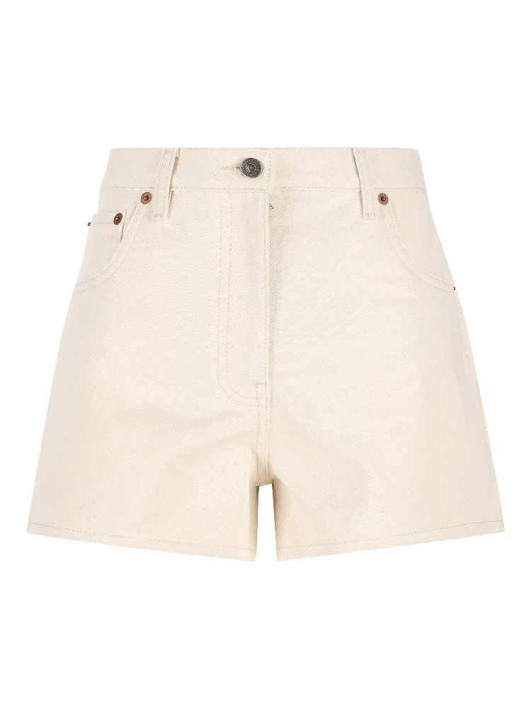 Valentino Garavani Shorts Ivory