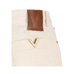 Valentino Garavani Shorts Ivory