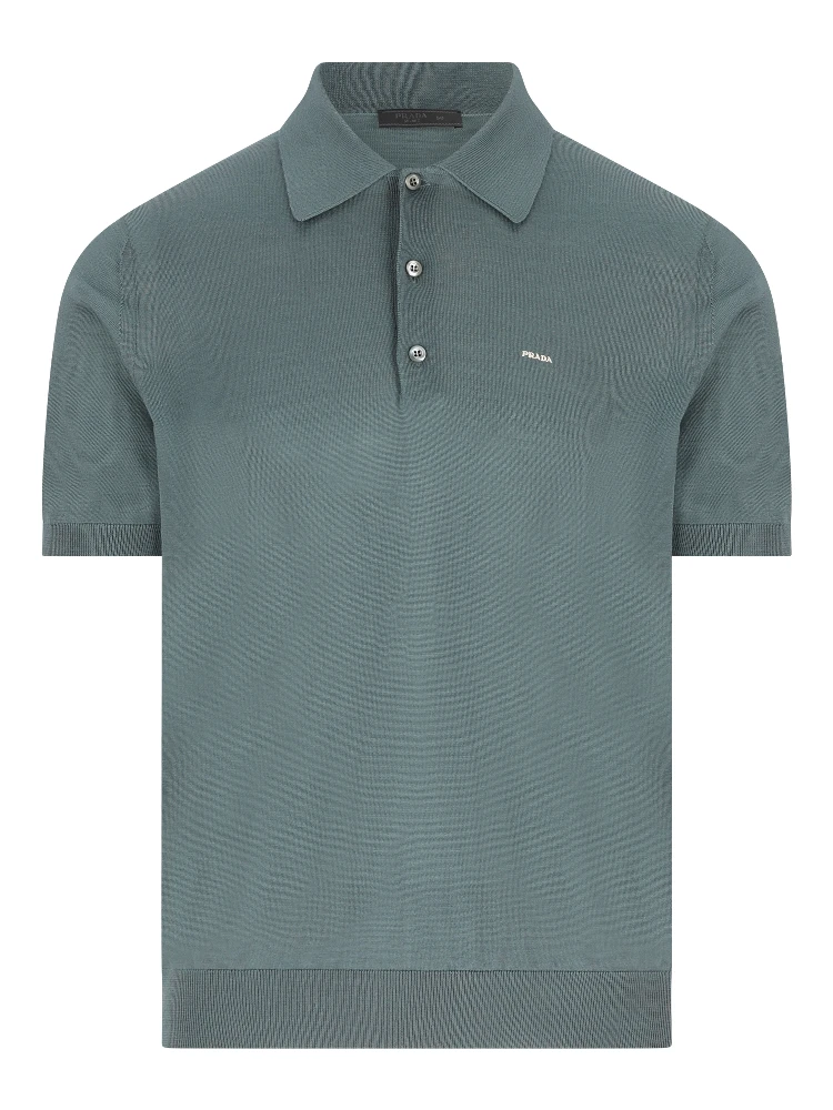 Prada T-shirts and Polos Green