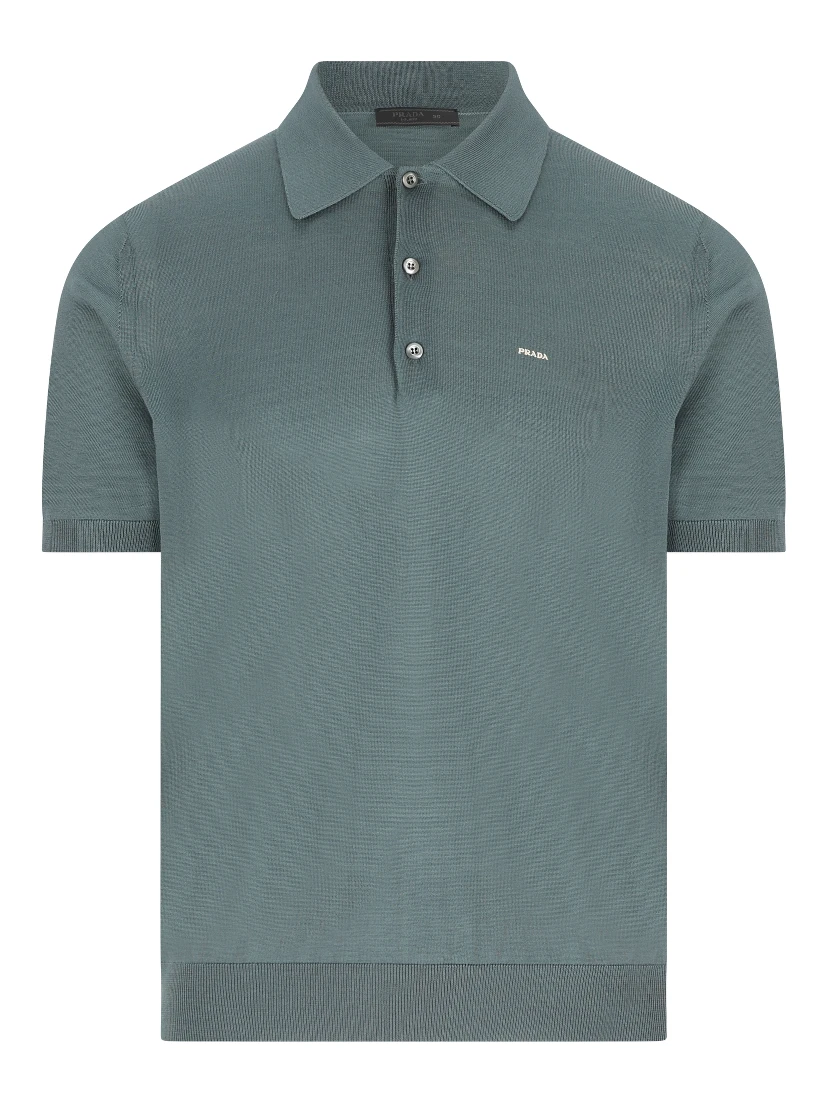 Prada T-shirts and Polos Green