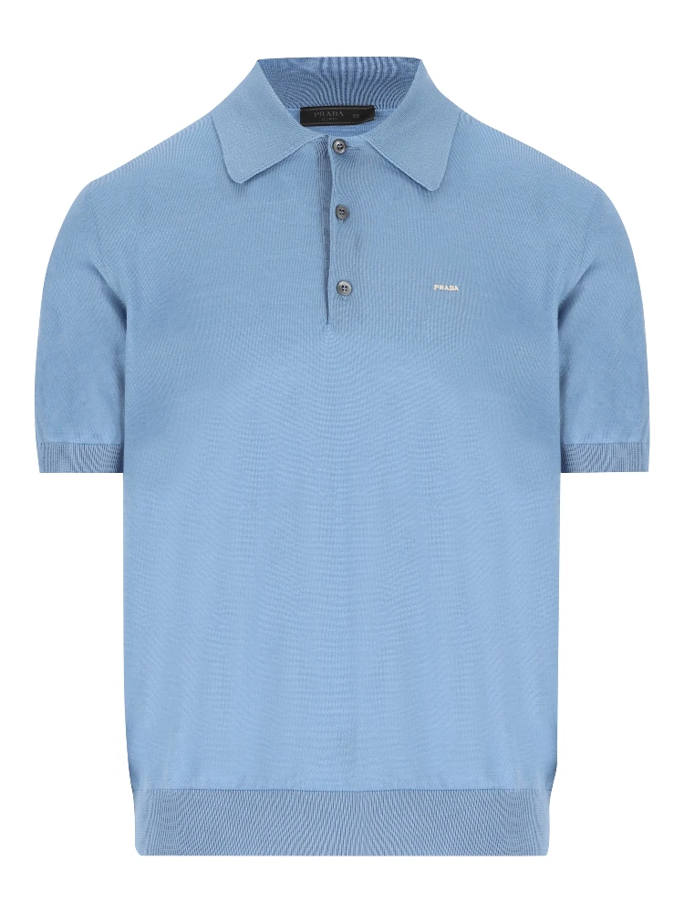 تيشيرتات وبولو برادا باللون الأزرق أفيون