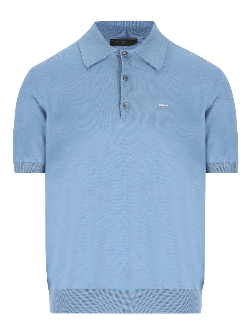 تيشيرتات وبولو برادا باللون الأزرق أفيون