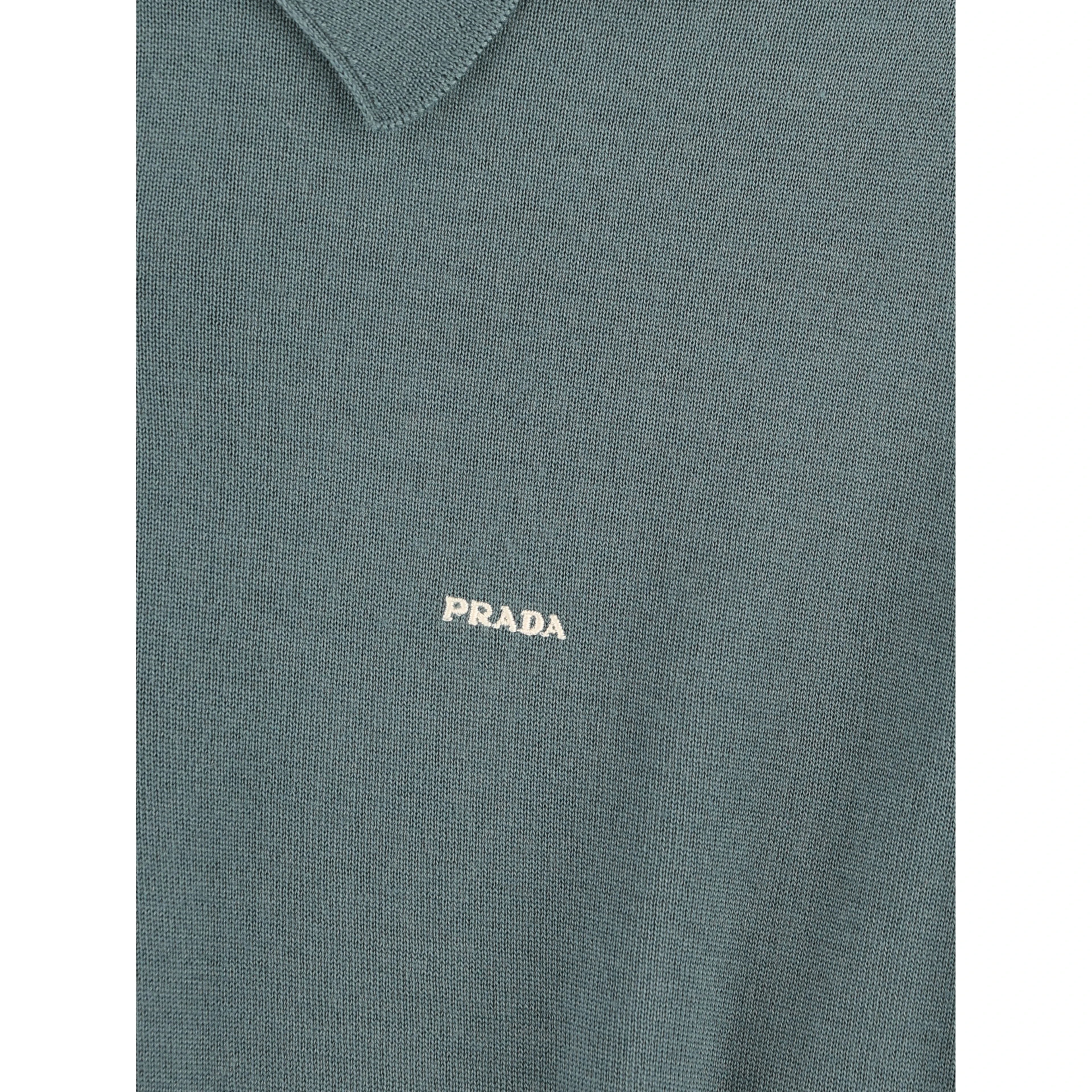 Prada T-shirts and Polos Green