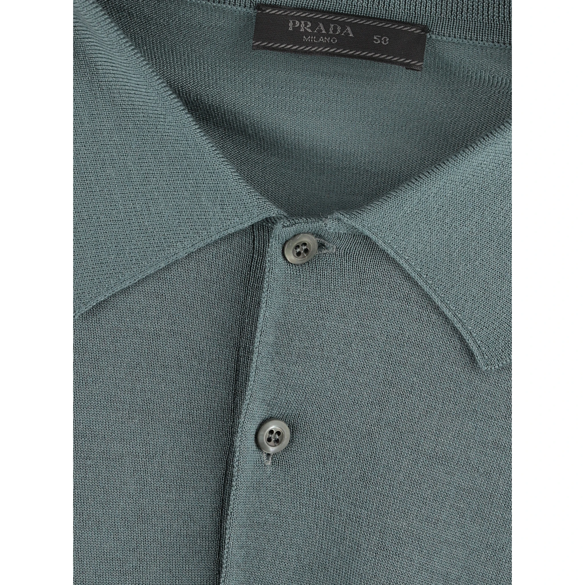 Prada T-shirts and Polos Green