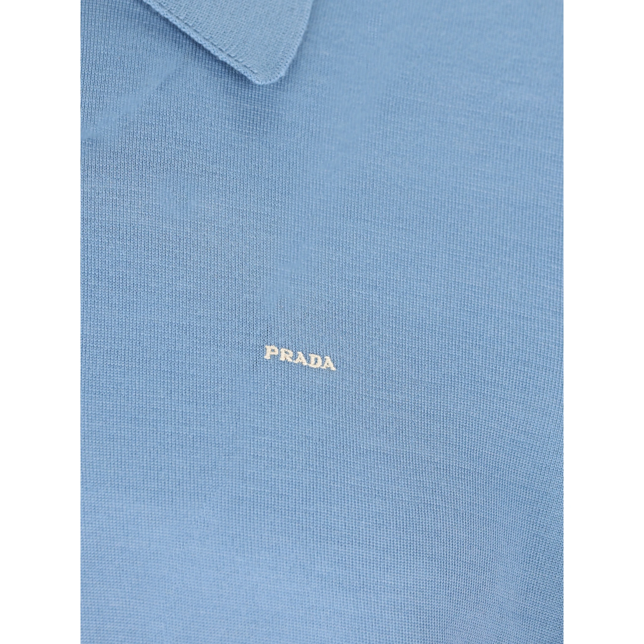 تيشيرتات وبولو برادا باللون الأزرق أفيون