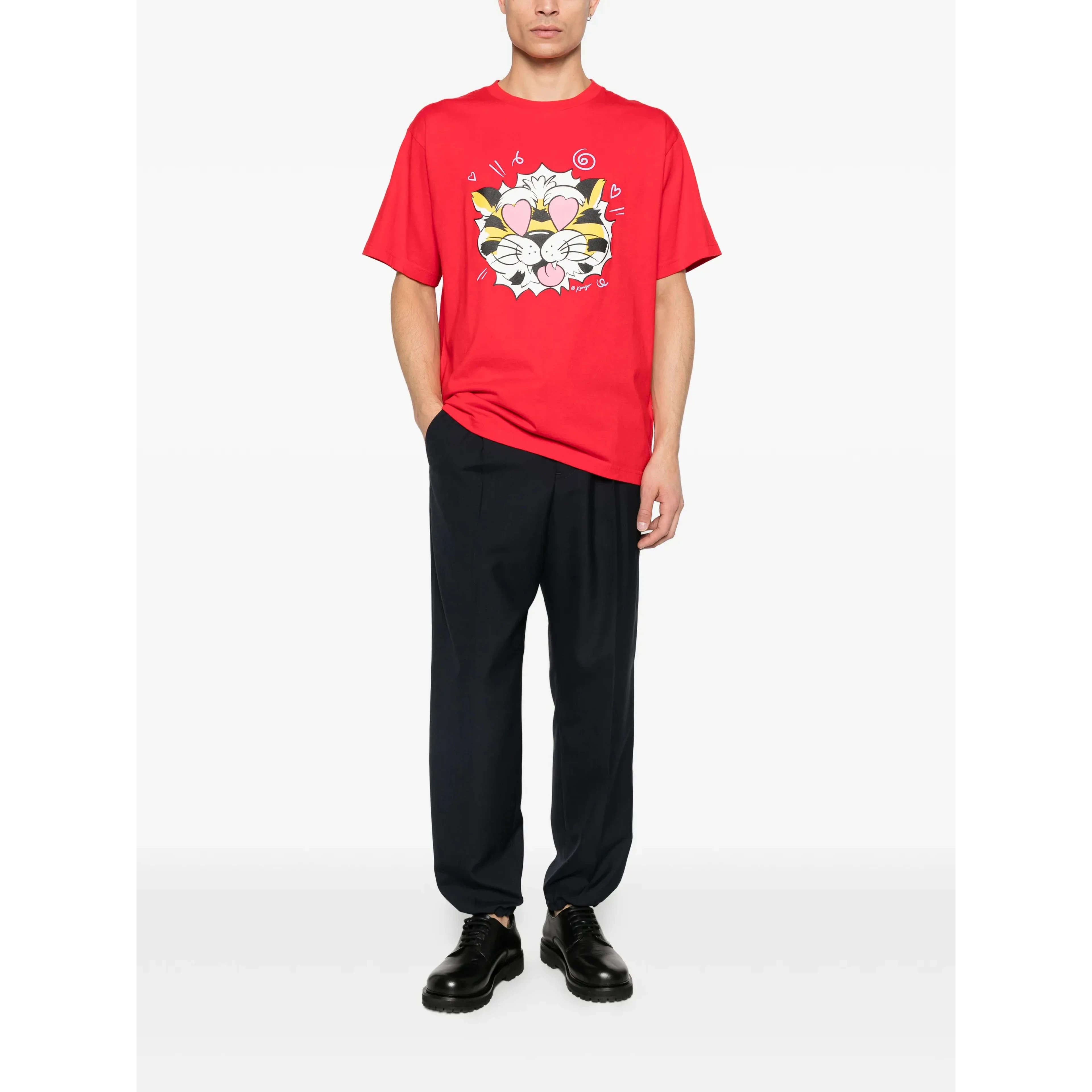 Kenzo T-shirts and Polos Red