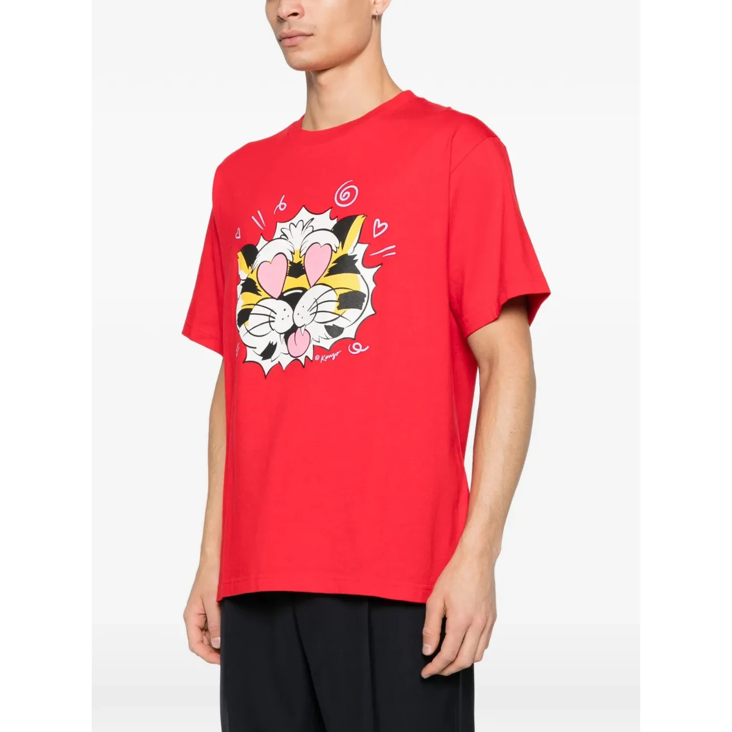 Kenzo T-shirts and Polos Red