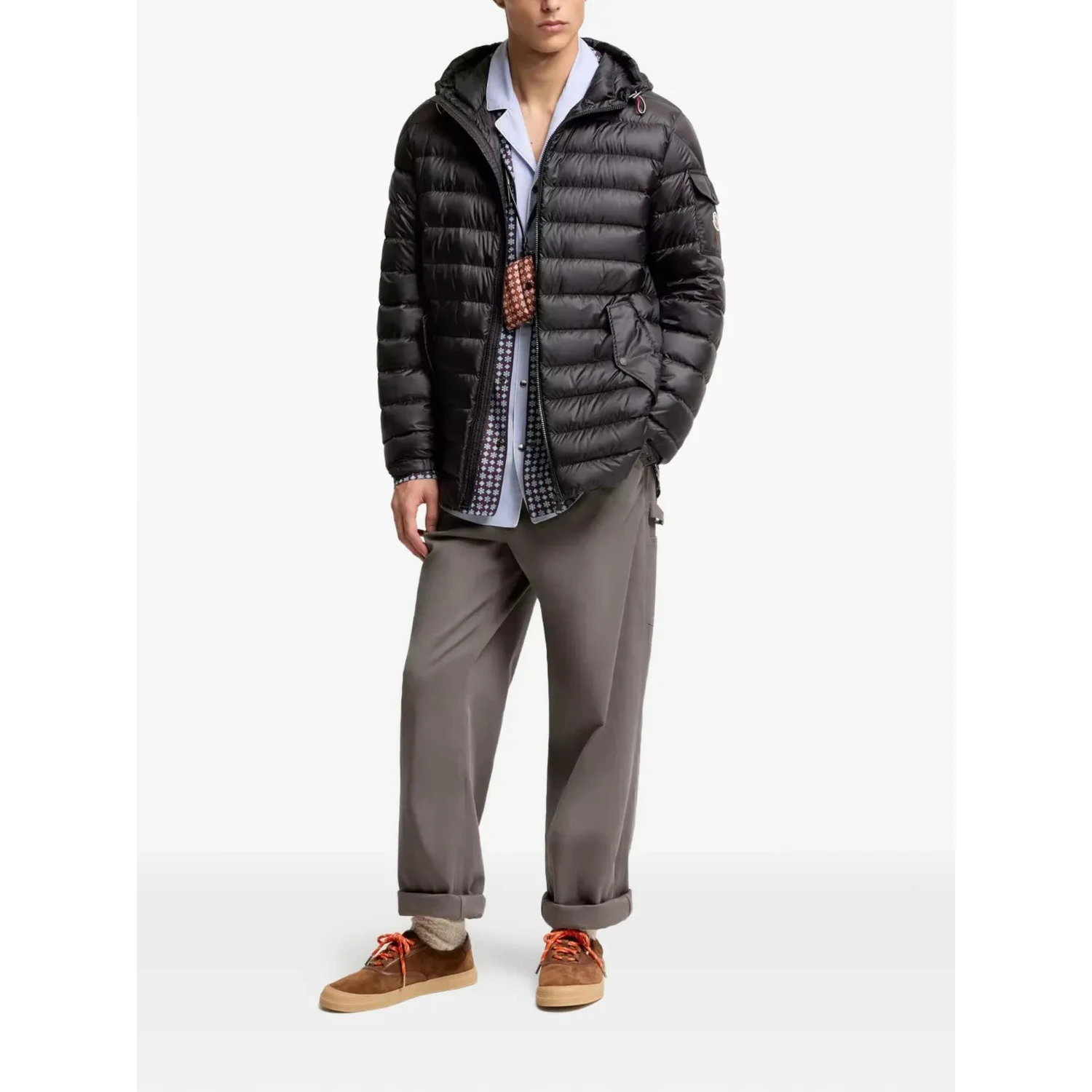 Moncler Coats Black