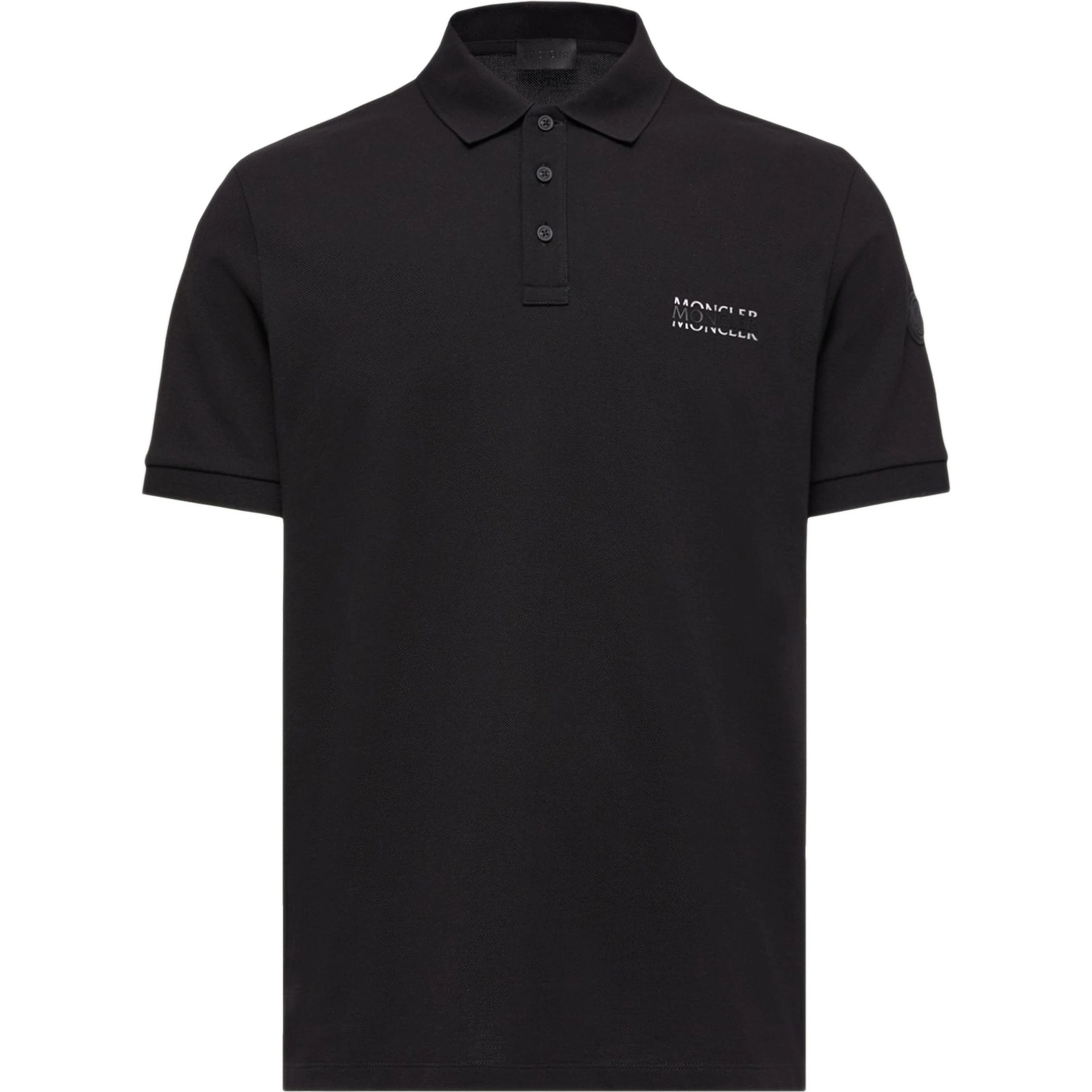 Moncler T-shirts and Polos Black
