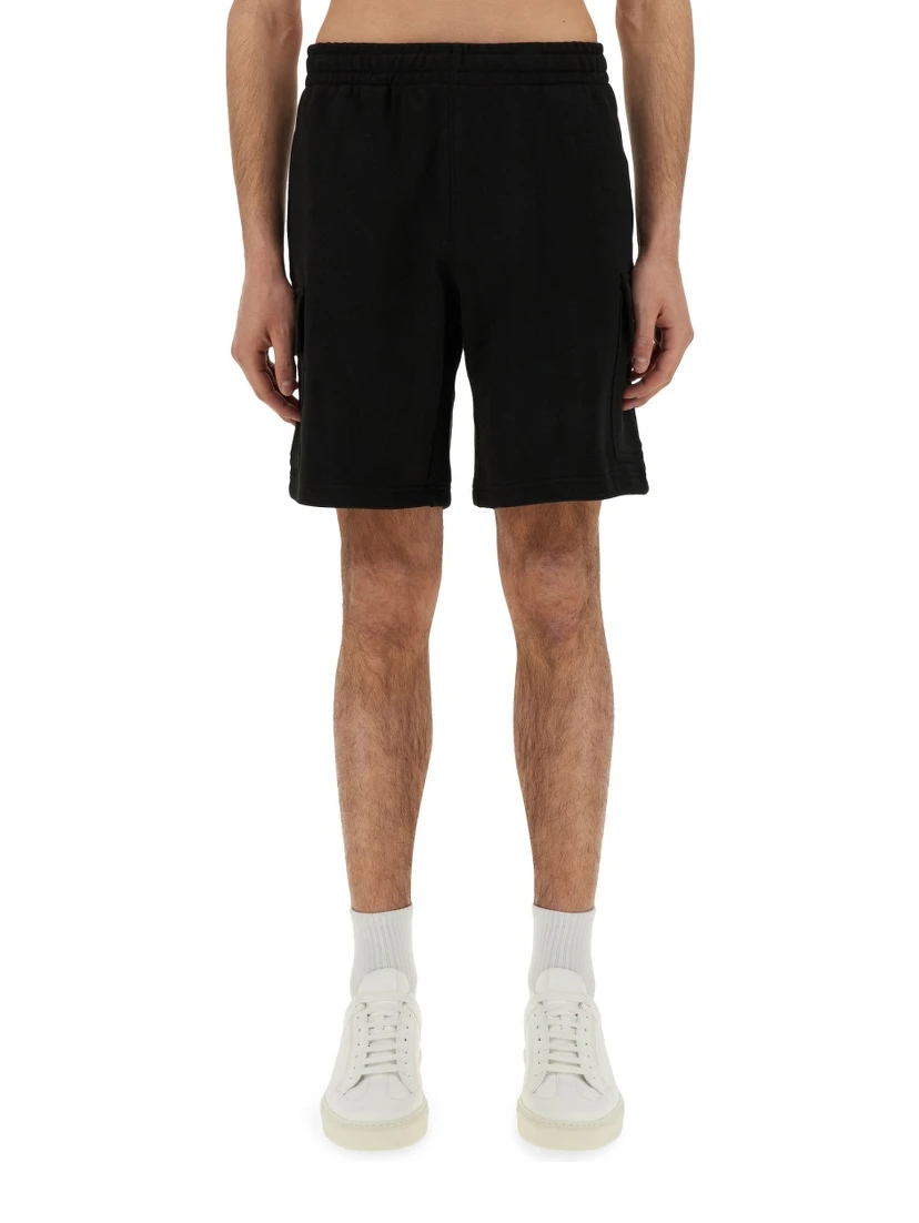 SHORT CARGO IN COTONE FELPATO