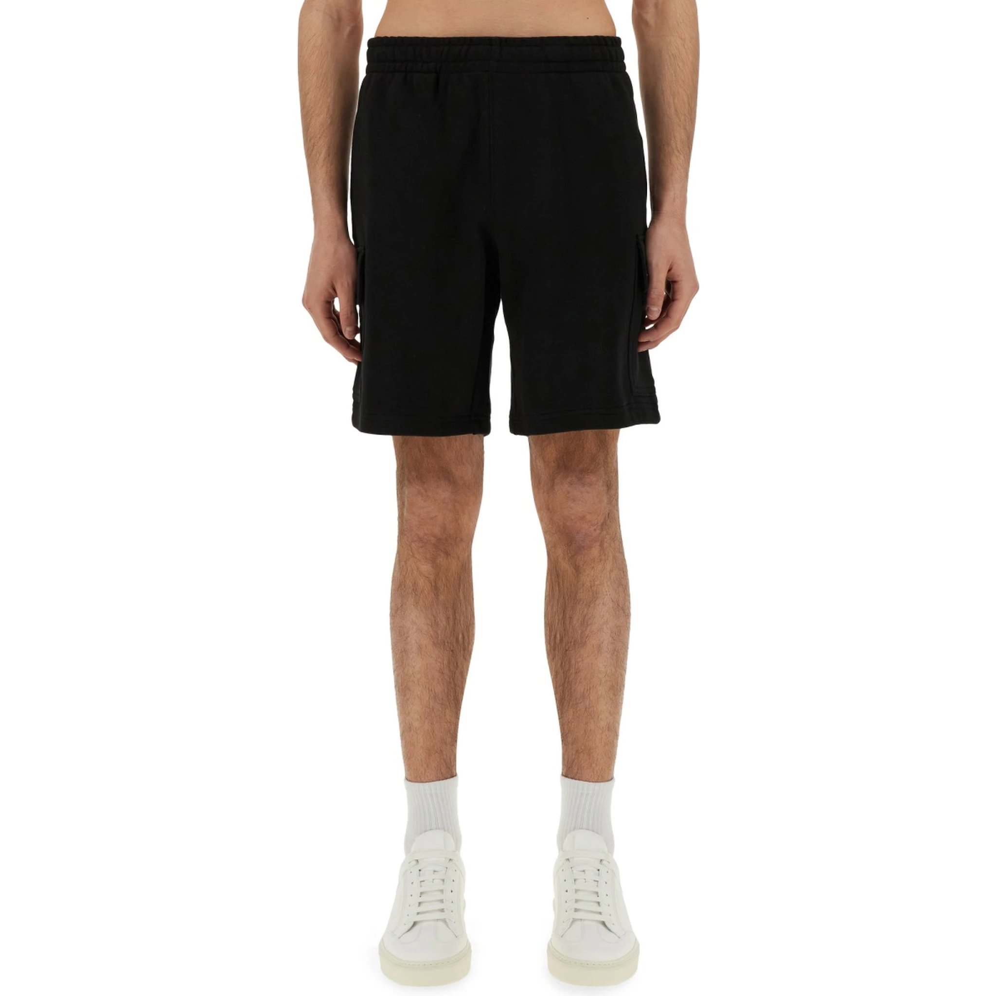 SHORT CARGO IN COTONE FELPATO