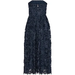3D LACE MIDI DRESS