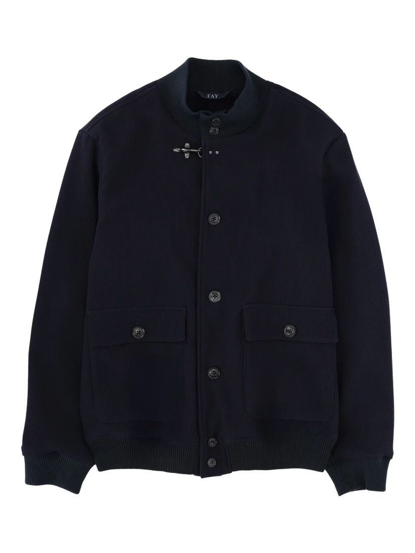 WOOL JACKET WITH BUTTONS