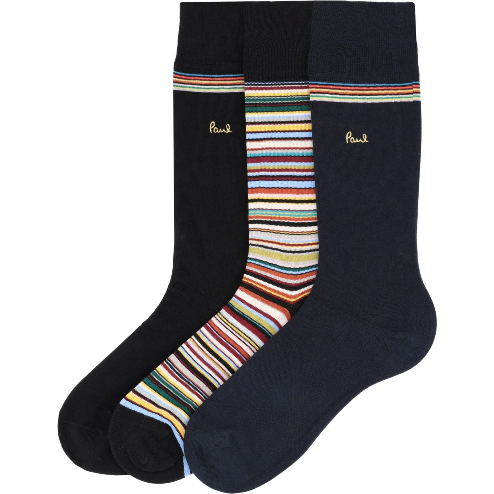 3-PACK SOCKS WITH LOGO