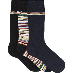 3-PACK SOCKS WITH LOGO