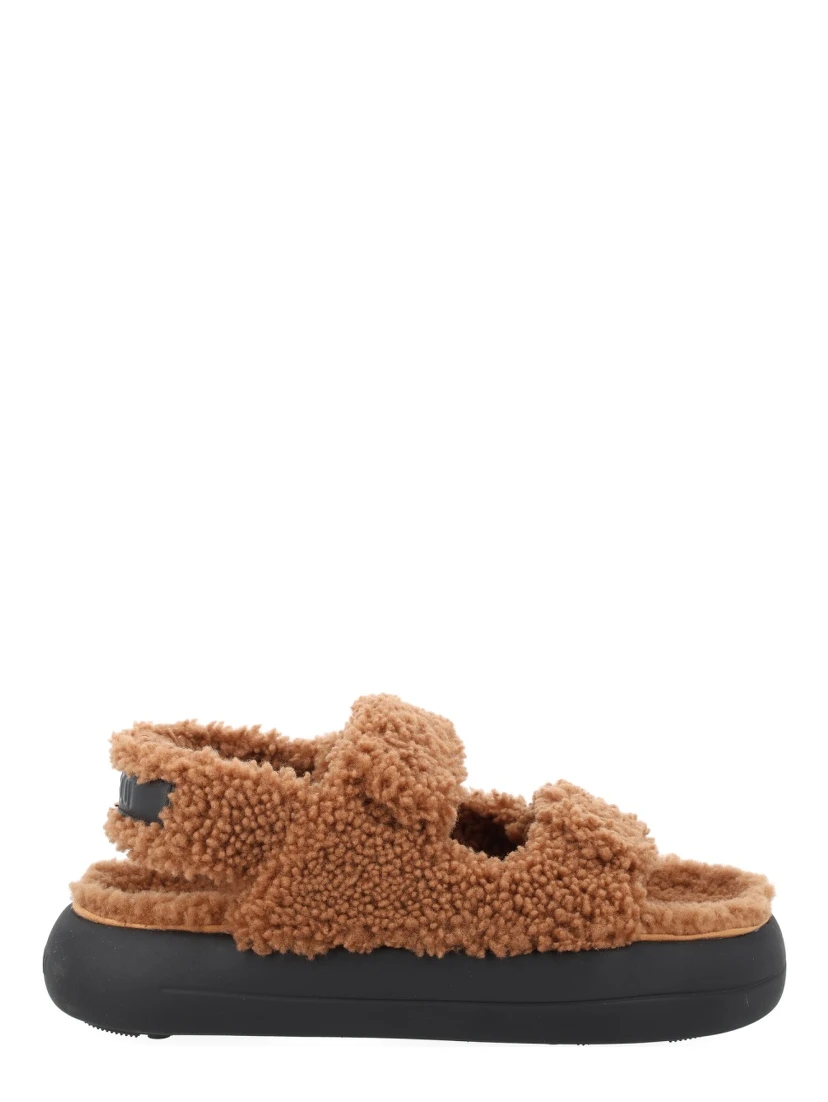 SHEARLING SANDAL