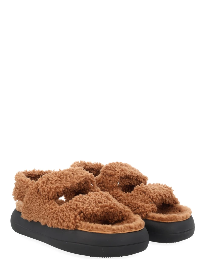 SHEARLING SANDAL