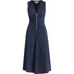 MIDI DRESS WITH ZIPPER