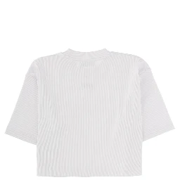 CROPPED T-SHIRT WITH LOGO