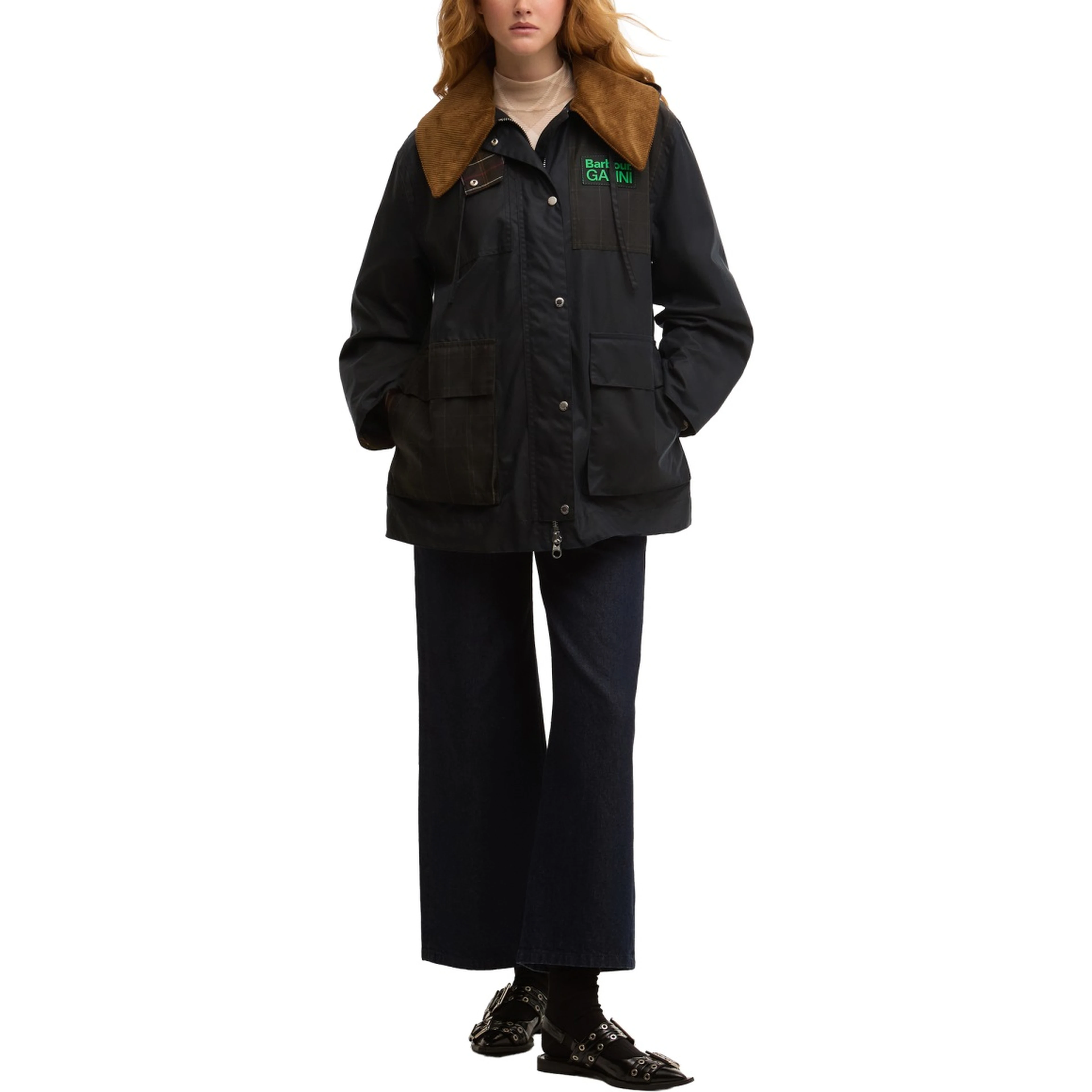 "BARBOUR X GANNI" COAT