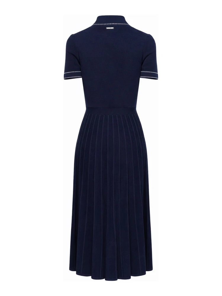 KNITTED POLO SHIRT DRESS alternative