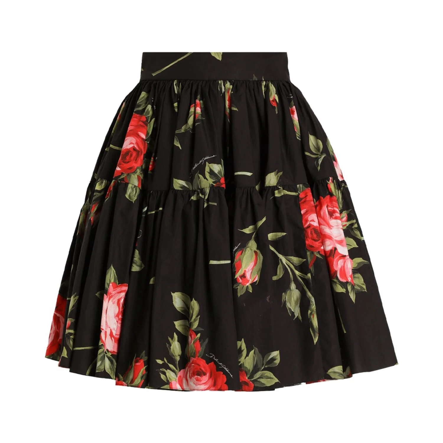 MINISKIRT WITH "BOUQUET" PRINT