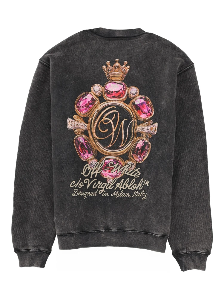 كنزة صوفية مطبوعة alternative