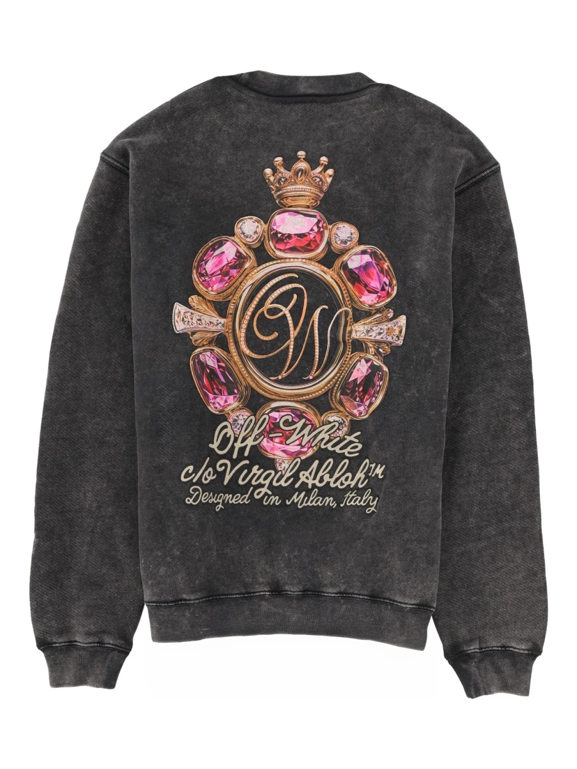 كنزة صوفية مطبوعة