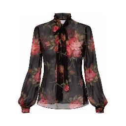 ROSE BOUQUET PRINT TOP