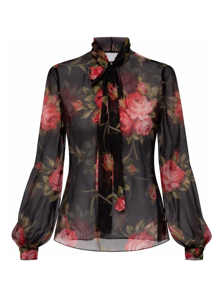 ROSE BOUQUET PRINT TOP
