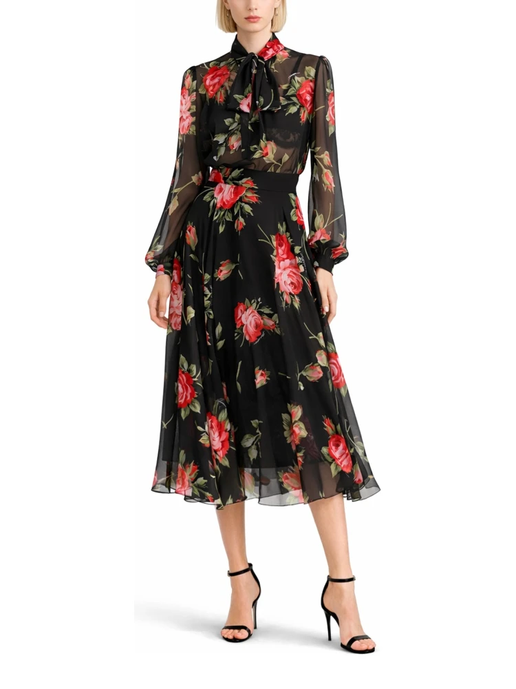 ROSE BOUQUET PRINT TOP alternative