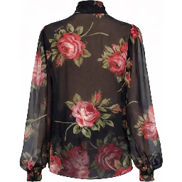 ROSE BOUQUET PRINT TOP