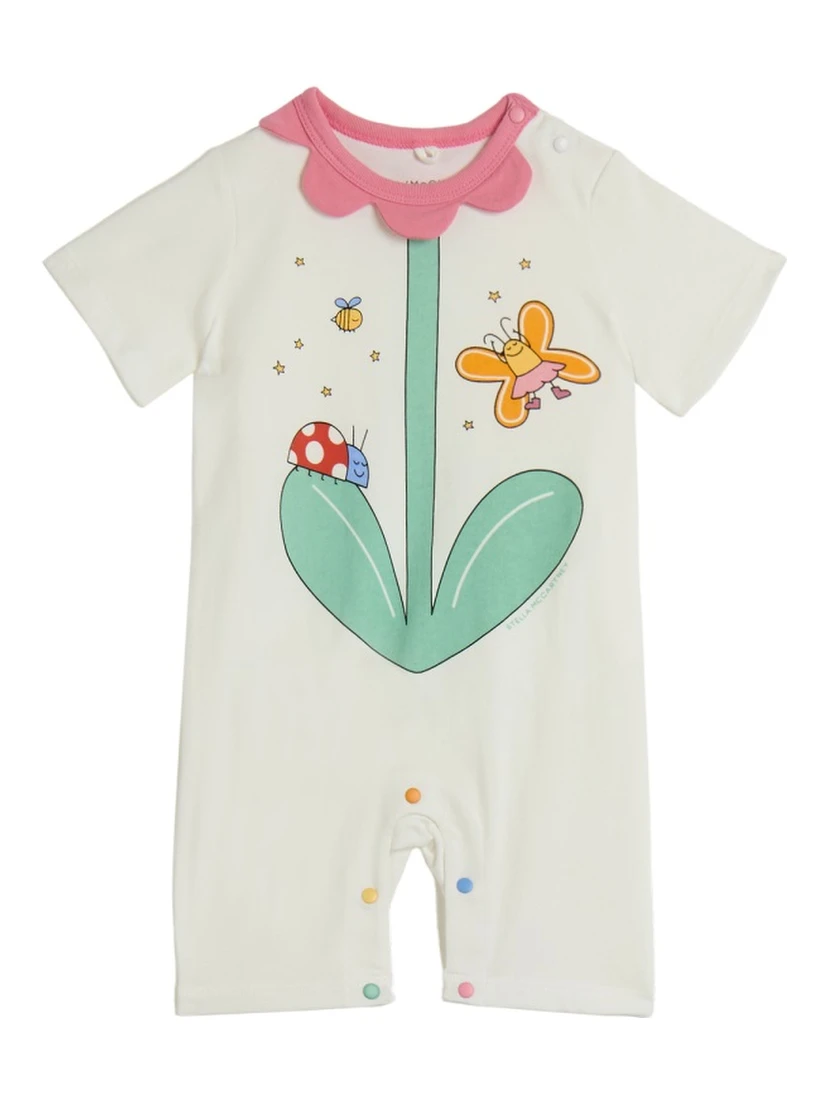 NIGHT ROMPER "FLOWER"