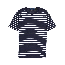 STRIPED LOGO T-SHIRT