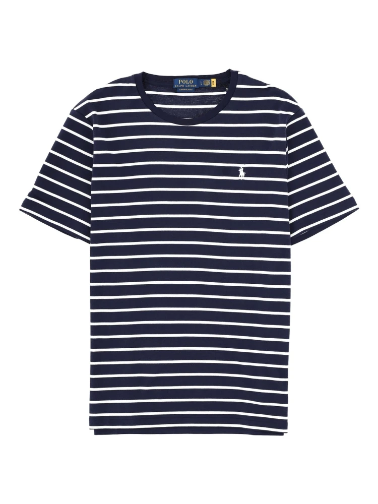 STRIPED LOGO T-SHIRT