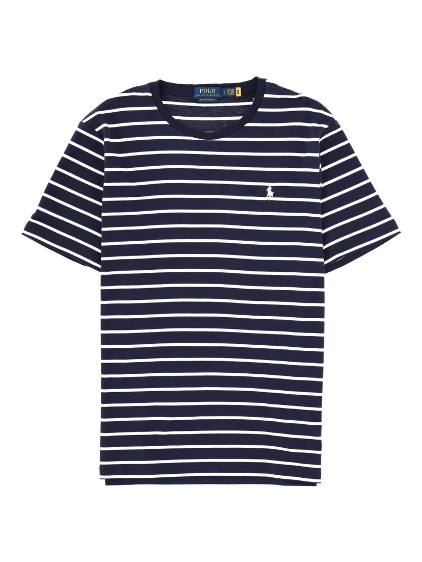 STRIPED LOGO T-SHIRT