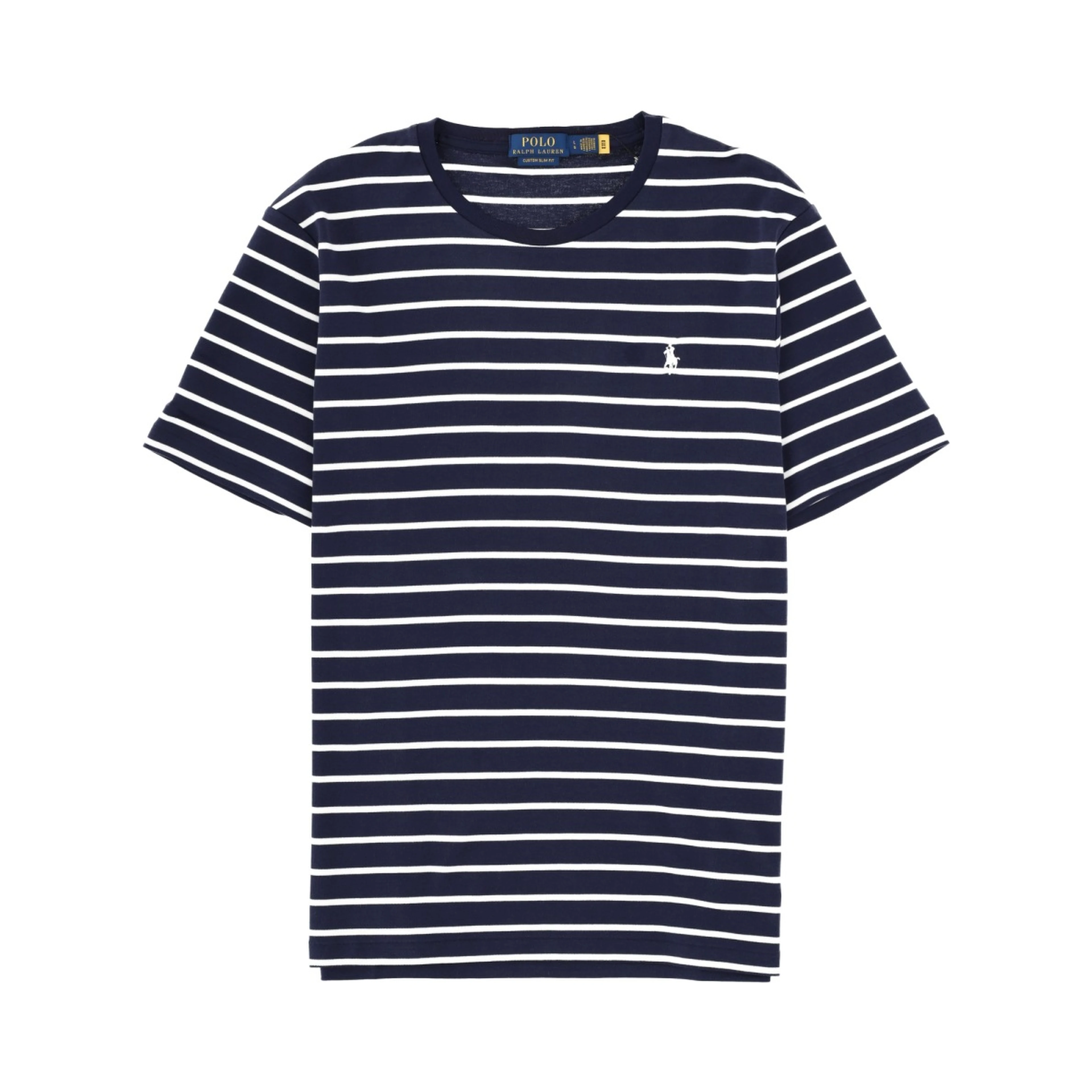 STRIPED LOGO T-SHIRT