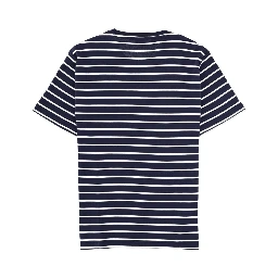 STRIPED LOGO T-SHIRT