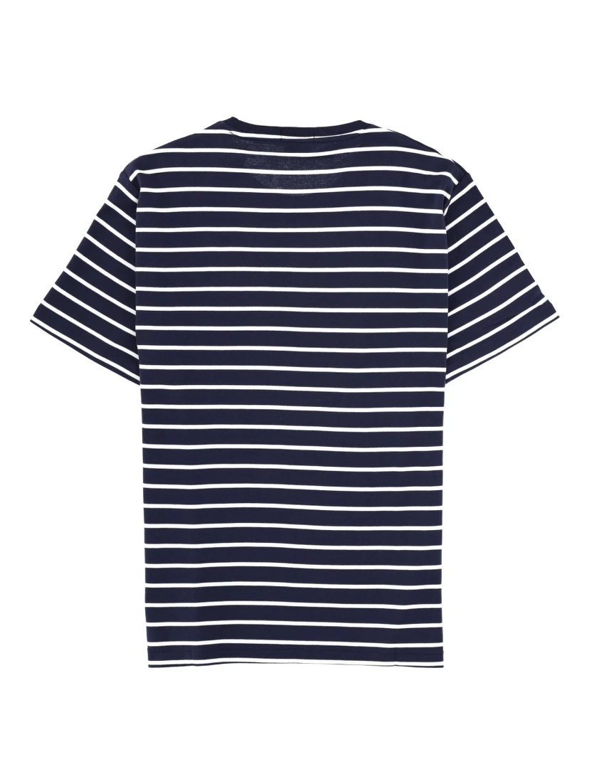 STRIPED LOGO T-SHIRT