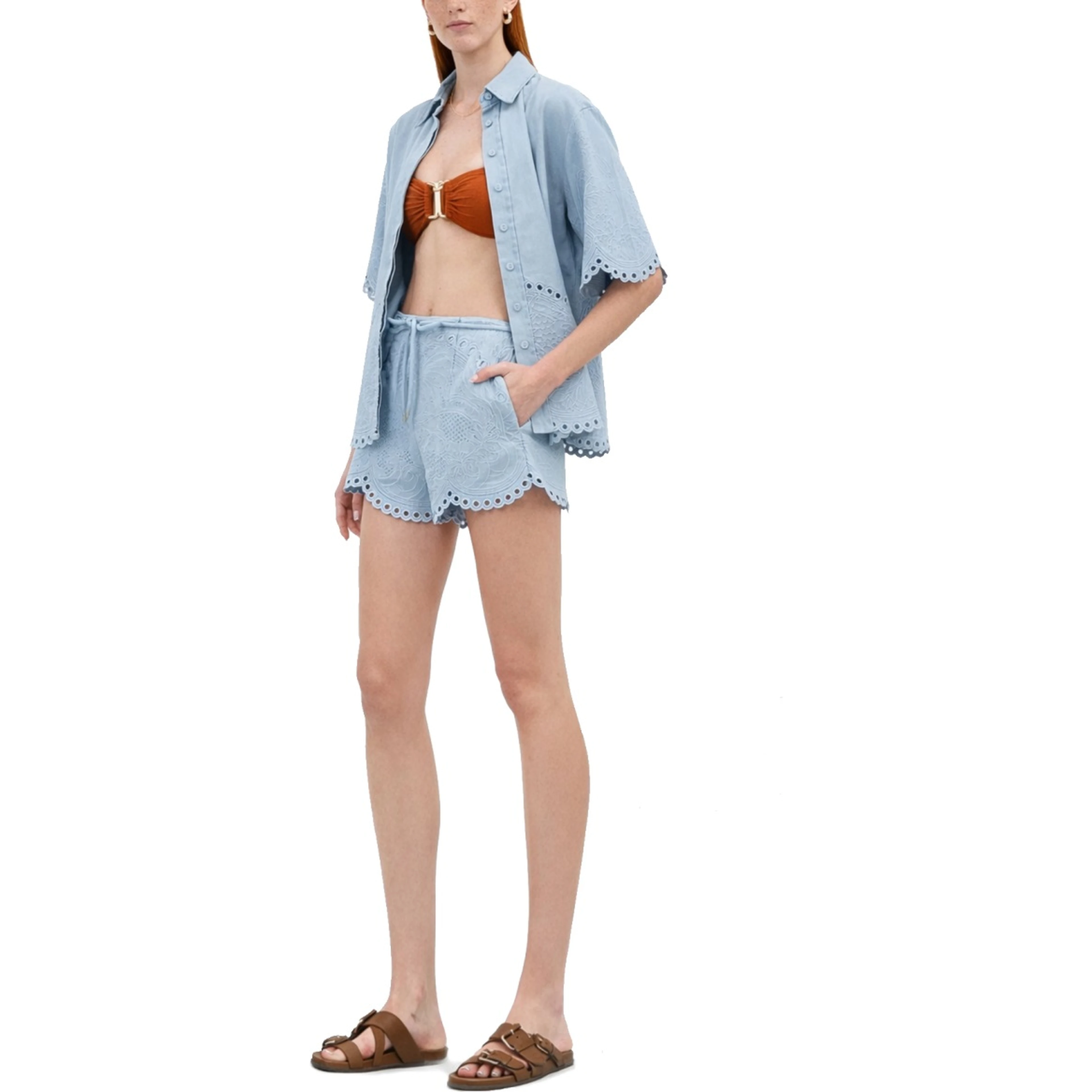 "DAYLIGHT" DENIM SHORTS