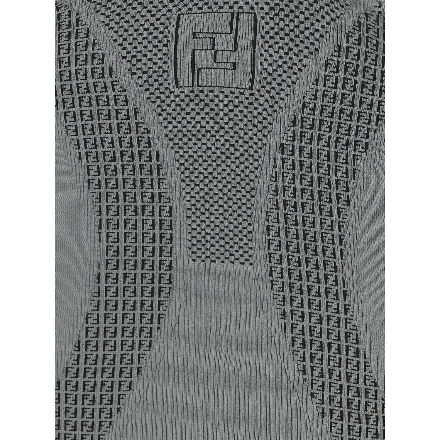 Fendi T-shirts and Polos Grey