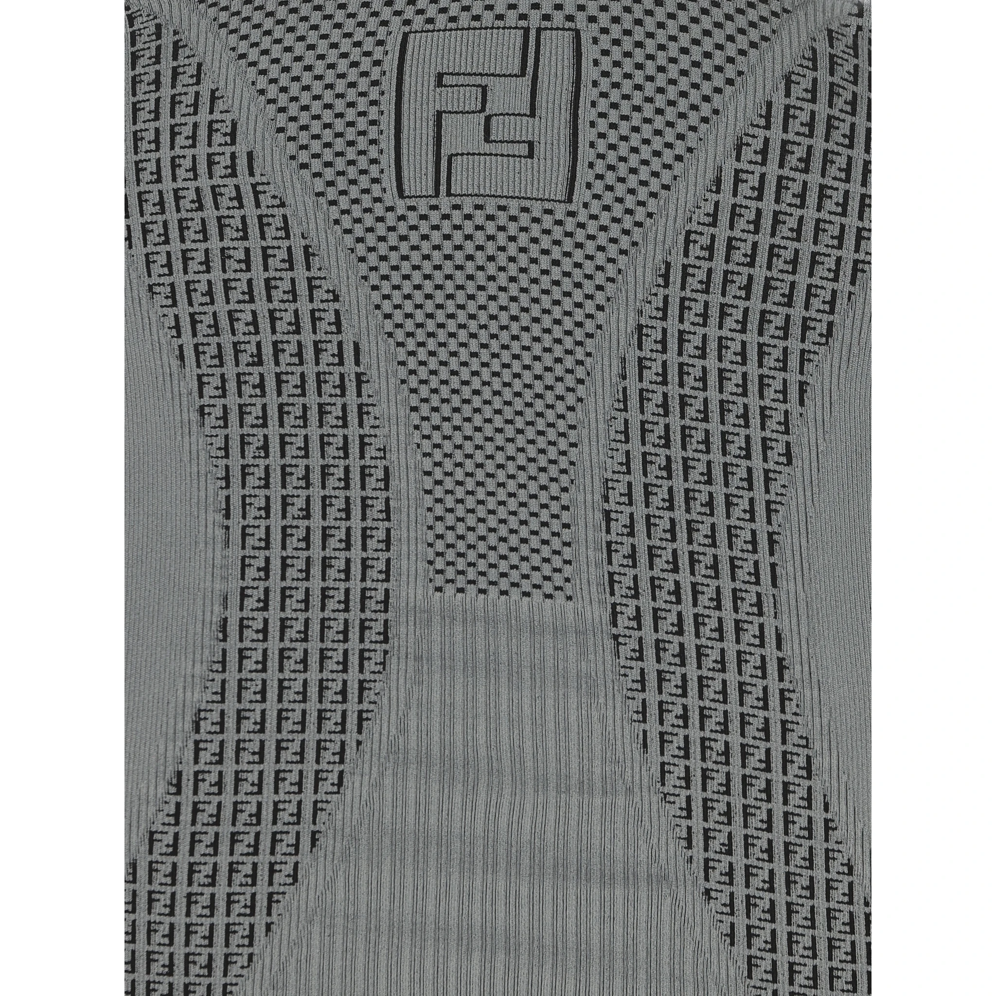 Fendi T-shirts and Polos Grey