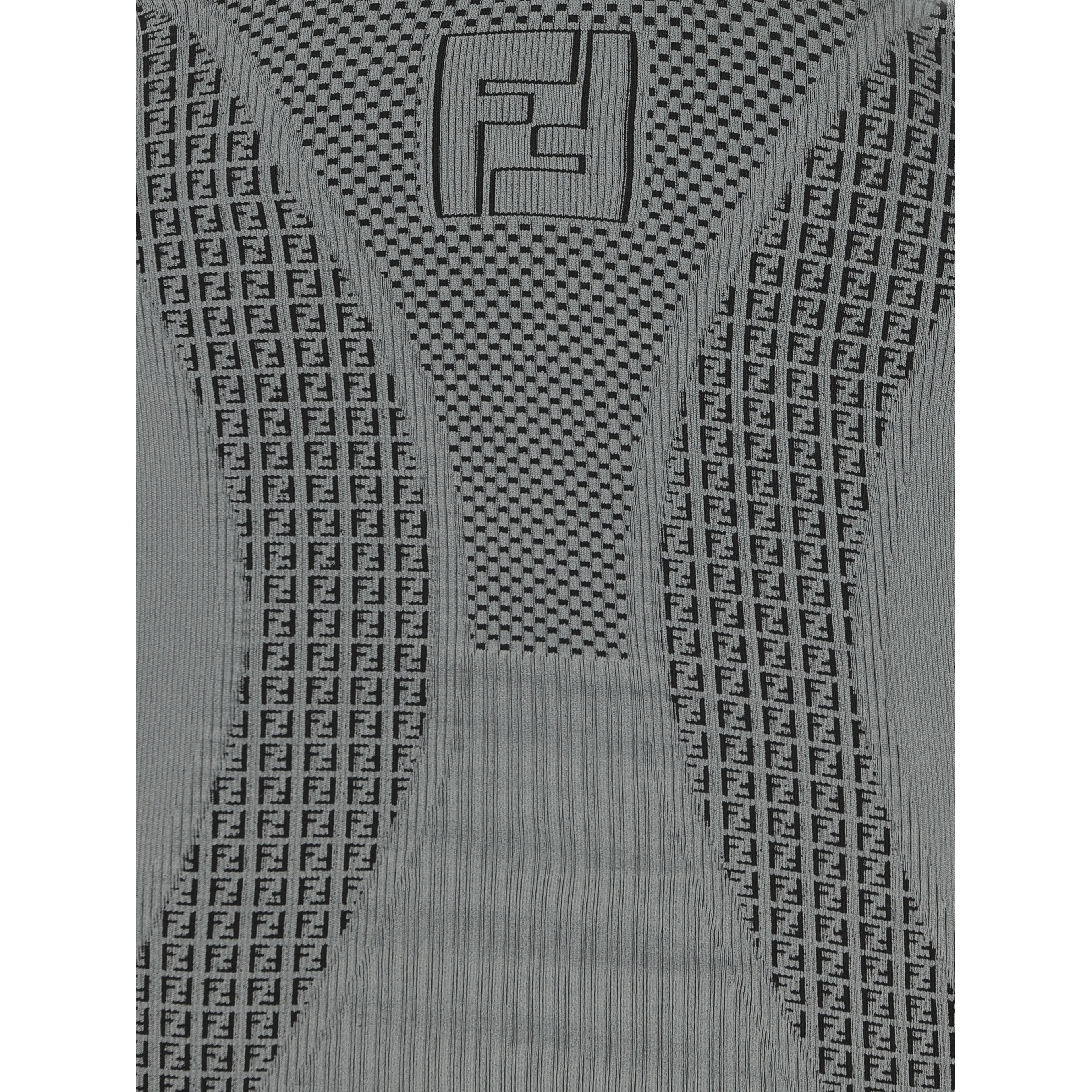 Fendi T-shirts and Polos Grey