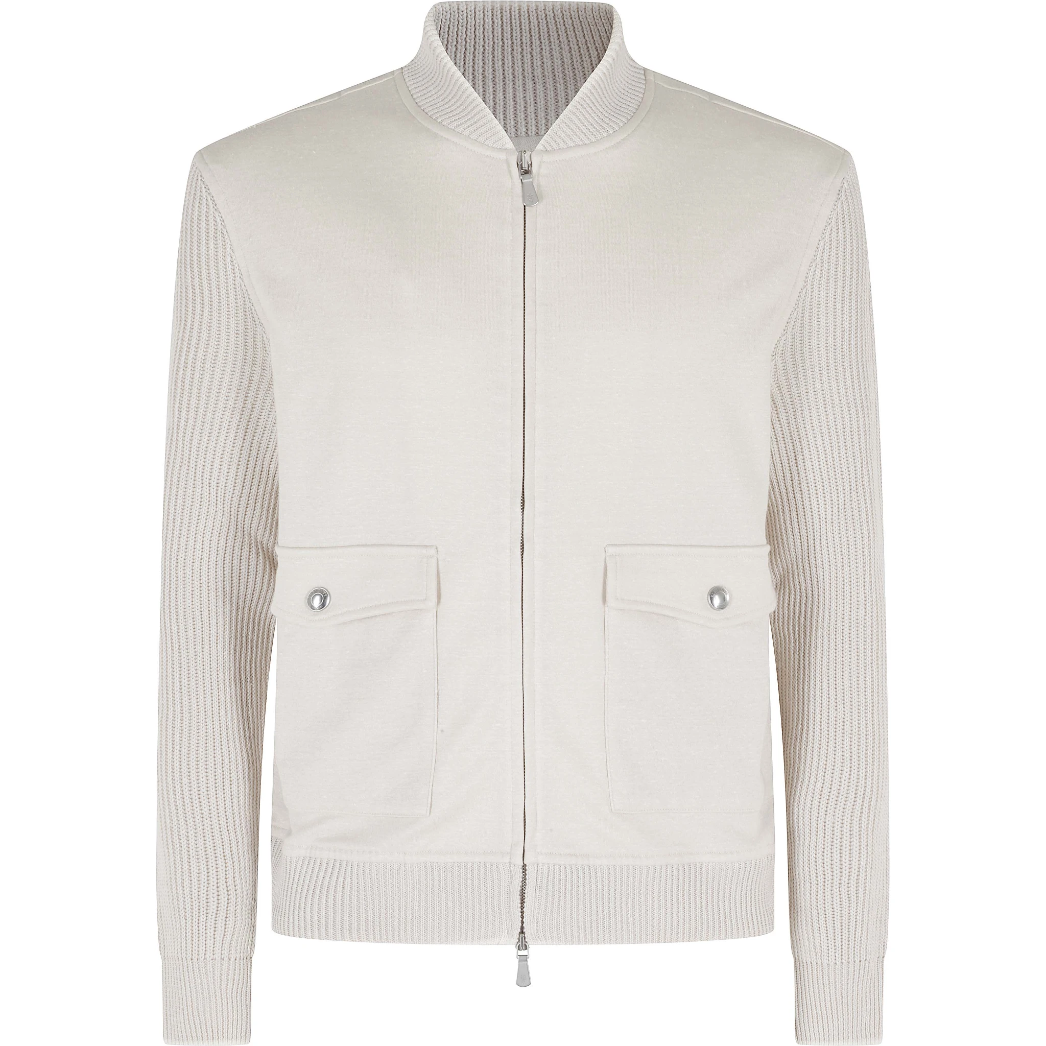 GIUBBINO FULL ZIP COLLO BOMBER