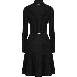 polo shirt dress with belt