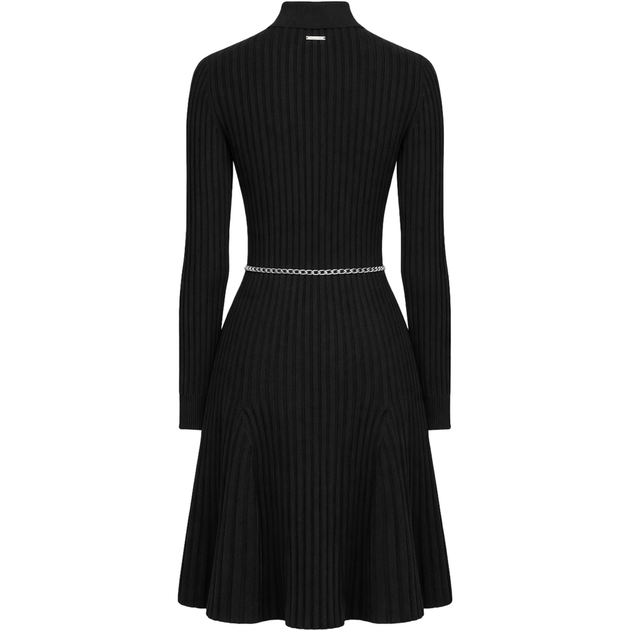 polo shirt dress with belt